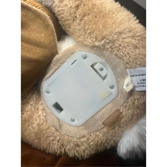 Vintage 17" Gund Just A Bunny Animated Singing Light Up Easter Rabbit "what a wo - Picture 10 of 11